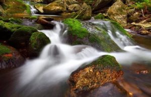 Rešov Waterfalls Czech Republic